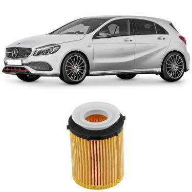 Imagem de Filtro Óleo Mercedes Benz Classe A B C E GLA CLA 2008 a 2021 MANN-FILT