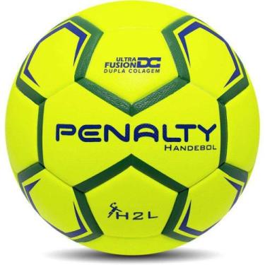 Imagem de Bola Handebol Penalty H2L Ultra Fusion X - Única, Amarelo, Verde, U