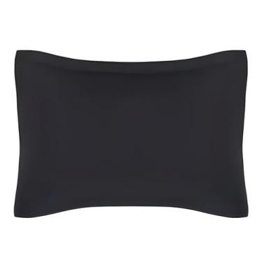 Imagem de Fronha Altenburg Toque Acetinado 3 Abas 50x70 cm Preta - 101003