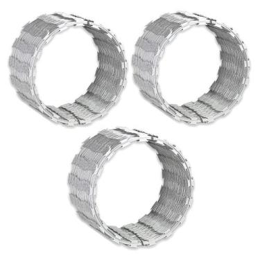 Imagem de 30 Metros Kit Instalação Concertina 30 Cm Simples Scudo