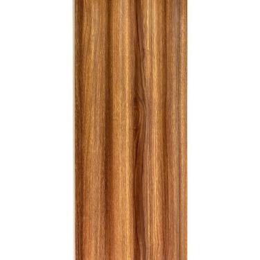 Imagem de Painel Ripado Cor: Nogueira de uso Interno em WPC Soft 2,90m x 19cm (0