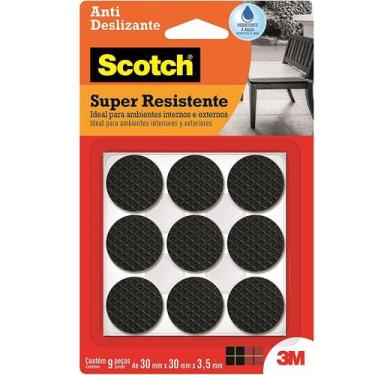 Imagem de Feltro Antideslizante 3M Scotch Redondo 30Mm