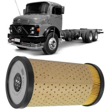 Imagem de Filtro Óleo Mercedes Benz L-1113 OM352 74 a 89 MANN-FILTER H12111