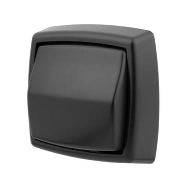 Imagem de Acabamento Para Válvula Descarga Deca Hydra Max ou Docol Abs Preto - S