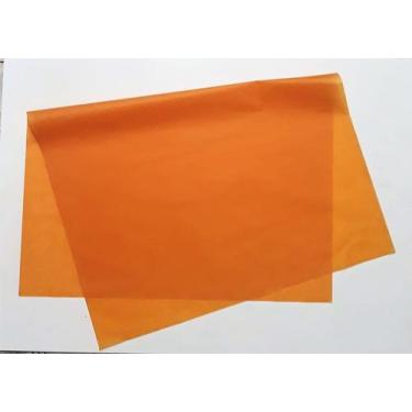 Imagem de Papel de seda 50x70 ocre ac68 - pacote com 100 folhas - ART COLOR PAPÉ