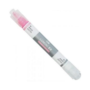 Imagem de Marca Texto Cis Lumini Ex Cores Pastel Apagável Duas Pontas, Rosa