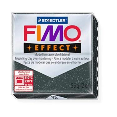Imagem de STAEDTLER FIMO Effect Star Dust (903) FIMO Effect Polymer Modelling Moulding Clay Block Oven Bake Colour 56g (Pack of 1)