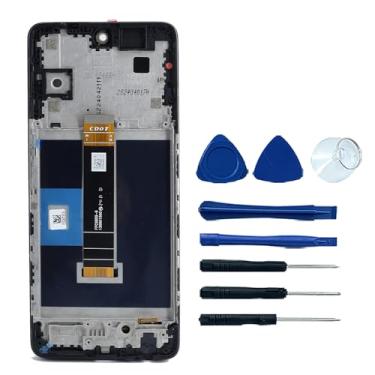 Imagem de Ygpmoiki Para TCL 50 XL 5G T702W Display LCD Touch Screen Digitalizador Substituição (com Moldura)