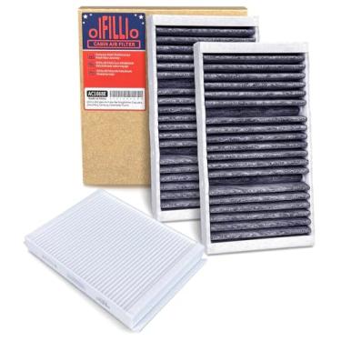 Imagem de OIFILLIO Kit de filtro de ar de cabine para Mercedes GLE350 GLE400 GLE550e GLE43/GLE63 AMG 2016-2019; GLS450 GLS550 2012-2015; 2012-2015 ML350; 2013-2013-2011 6 GL45 0 GL550 GL63; substitui 1668300318