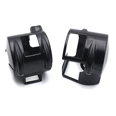 Imagem de HTTMT - Capa preta para interruptor compatível com todos os Shadow VT 600 VLX VT 750 Spirit ACE Aero /2003-2009 Shadow VTX 1300/2010-2013 Shadow VT1300 [P/N:MT265-004-BK]