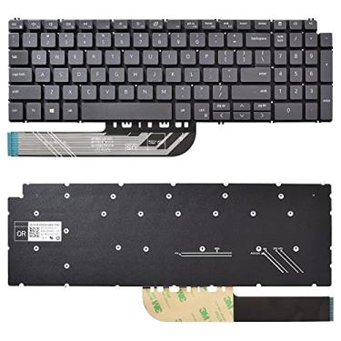 Imagem de SUNMALL Teclado de substituição compatível com Dell Inspiron 15 5000 5584 5590 P88F 5593 P90F 5594 5598.15 7000 7590 7591 7791 P42E P99F US Layout