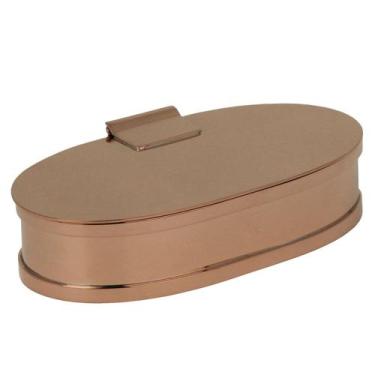 Imagem de Caixa Oval Pequena Cobre - St James