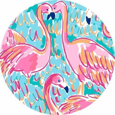 Imagem de Painel Festa Redondo C/ Elástico 1,50m Flamingo - Fadrix