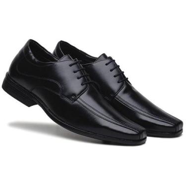 Imagem de Sapato Social Masculino Casual Preto Sport Fino Conforto - RINALDI'S S