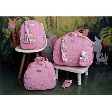 Imagem de Kit De Bolsa Luxo 3 Peças Safari - WLN Magazine