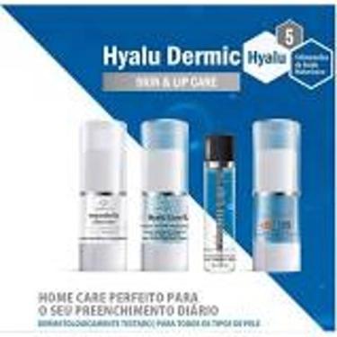 Imagem de Hyalu Dermic Kit Skin & Lip Care com 4 ítens Cosmobeauty