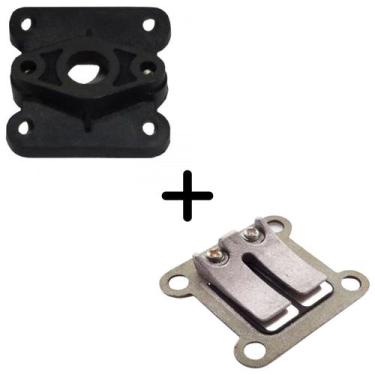 Imagem de Palheta + coletor de admissão mini moto / quadriciclo 49cc - CYBER10