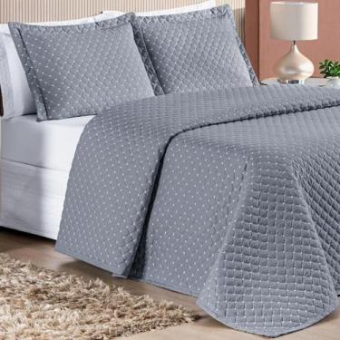 Imagem de Colcha Cobreleito Queen Size Melody 200 Fios Super Elegante -RAVENA - 