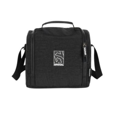 Imagem de Lancheira Escolar Up4You Alça Transversal Up4you, Preto LA49156