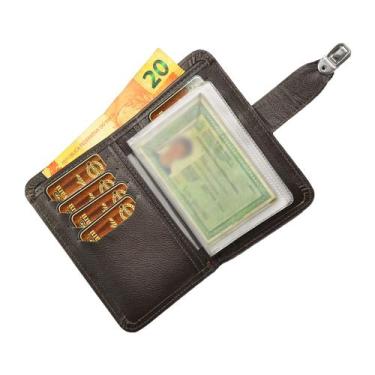 Imagem de Carteira Feminina LIRA em Couro Galvani, Café