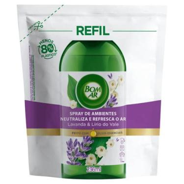 Imagem de Neutralizador de odores lavanda & lírio do vale bom ar sachê 236ml ref