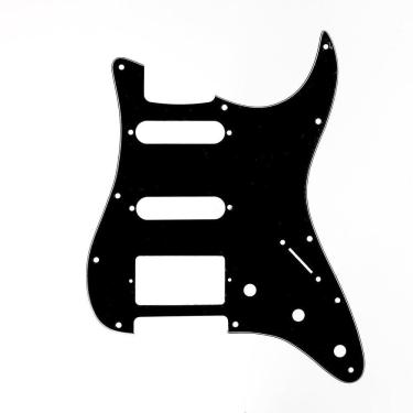 Imagem de Escudo Guitarra Am Strat HSS Preto Fosco 3P Spirit 110-MB [F035]