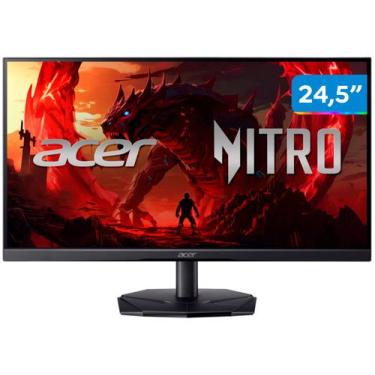 Imagem de Monitor 180Hz Full HD 1ms Acer KG1 Nitro Series KG251Q 24,5" LED Displ