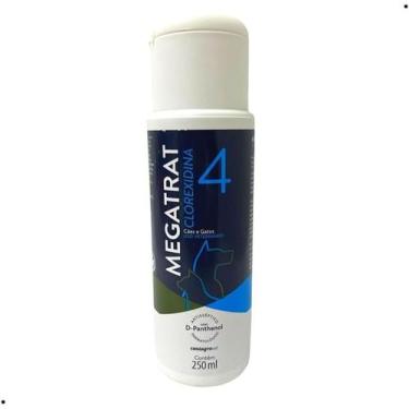 Imagem de Shampoo megatrat 4 clorexidina com d-panthenol centagro 250 ml