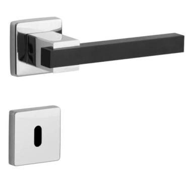 Imagem de Fechadura Future Dudu Interna 55mm Cromada e Preta Lockwell