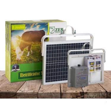 Imagem de Eletrificador Cerca Solar 12V 1,40J Liberados 3000M Zs50Ibi - Zebu