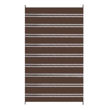 Imagem de wikiwiki Tapete Externo, 2,7 x 3,7 m, Impermeável, Reversível, para Ambientes Internos e Externos, Tapete de Palha de Plástico para Pátio, Deck, Varanda, Piscina, Trailer