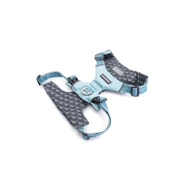 Imagem de Winchester Peitoral para cães com costura reflexiva, sem puxão, ajustável, acolchoado e macio, extra grande