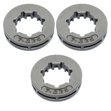 Imagem de AUMEL Kit de aro de corrente de 0,325" 7T 17 mm para Stihl 026 MS260 MS260C MS261 MS261C Motosserra Substitui Oregon 34162X