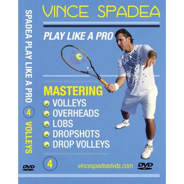 Imagem de ATP Tour Pro Vince Spadea's, Play Tennis Like A Pro, Vol 4. Mastering Volleys, Overheads, Lobs and Drop Shots! For Beginner, Intermediate and Advanced Tennis Players! Improve Your Game!