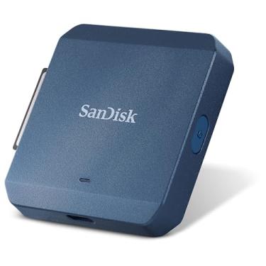 Imagem de SanDisk Gravador CFexpress tipo B PRO-Cinema, compatível com MagSafe para iPhone 15 Pro-Pro Max, USB-C, ProRes 4K - SDDR-F941-GNKNN
