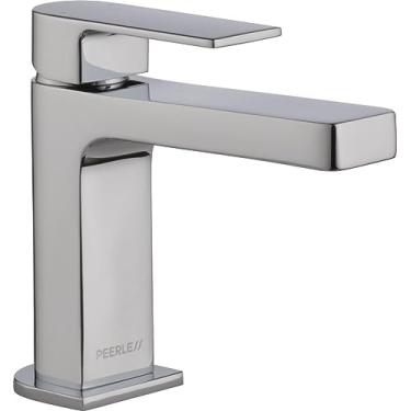 Imagem de Torneira de banheiro Peerless Xander com orifício único, torneira de banheiro cromada, torneira de pia de banheiro, montagem de drenagem, cromo P1519LF