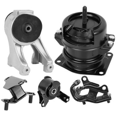 Imagem de YEOPGYEON Conjunto de Suportes de Motor - Compatível com Honda Odyssey 3.5L 1999 2000 2001 2002 2003 2004 Transmissão Automática, Substitua # A4518 A4519Hy A6552 A6579 A6582, Conjunto de 5