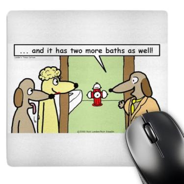 Imagem de 3dRose Corretores de imóveis para cães - Mouse Pad, 20 x 20 cm (mp_2974_1)