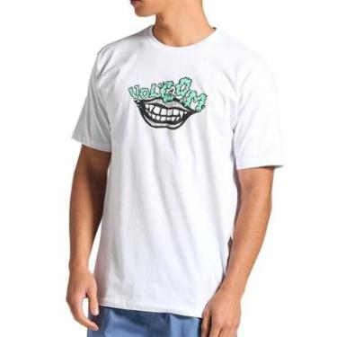 Imagem de Camiseta Volcom Evil Grin SM25 Masculina-Masculino