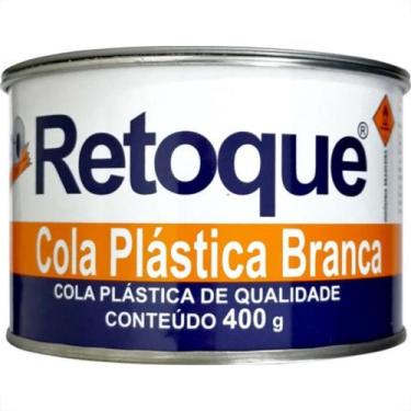 Imagem de Massa Plastica Retoque 400G Branca 18 - Kit C/12