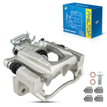 Imagem de PHILTOP 18B5080 Conjunto de pinça de freio a disco traseiro direito substituição para C/V 2012-2012, Grand Caravan 2008-2012, Routan 2009-2012, Town & Country 2008-2012, lado do passageiro traseiro direito