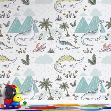 Imagem de Papel de Parede Dinossauros Gigantes - AloPapers, 2,00m de largura, 1.