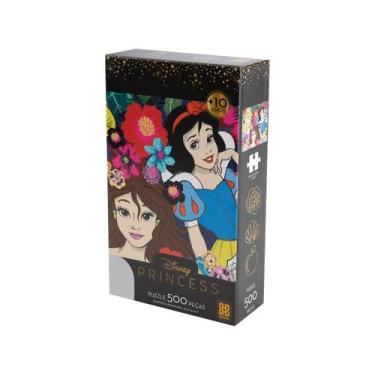 Imagem de Quebra-cabeças 500 Peças Disney Princesas Grow