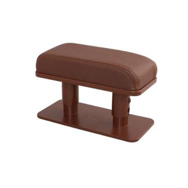 Imagem de Apoio de Braço para Carro com Porta-Objetos - Ajustável e em Couro