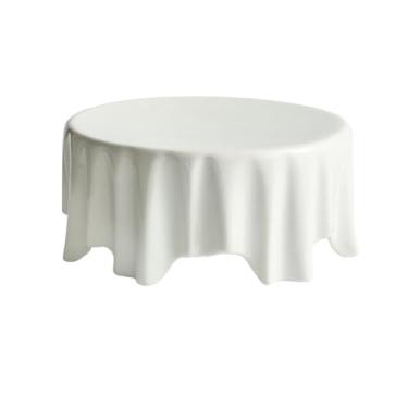 Imagem de Prato de mesa de cerâmica com pés altos, prato de jantar ocidental irregular em restaurante de hotel - prato de mesa redonda de pé alto - 21,8 cm [estilo alto]