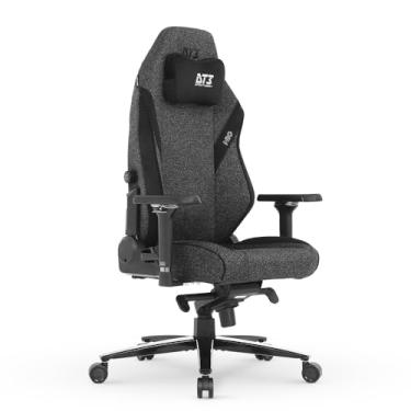 Imagem de Cadeira Gamer DT3 N10 Core,almofada magnética, contínuo em 2 direções, braços 4D+ com pad fixo, suporta até 160kg e altura máx.de 1,85m (N10 Core - Tam. Normal | Revestida em Tecido - Black)