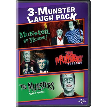 Imagem de 3-Munster Laugh Pack: Munster, Go Home! / The Munsters’ Revenge / The Munsters: Family Portrait