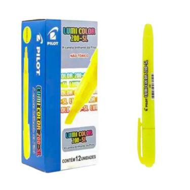 Imagem de Kit 12 Marca Texto Lumi Color Cores - Pilot, Amarelo