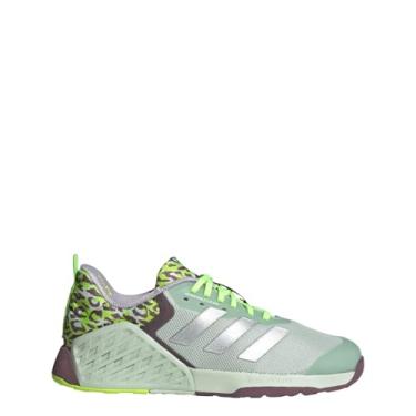 Imagem de adidas Tênis feminino Dropset 3 Graphic, Linho verde/prata metálico/limão lúcido, 41