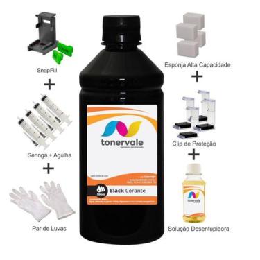Imagem de Tinta Para Canon MG3510 MG3610 MX371 MX391 PG-140 Black 500ml Platinum